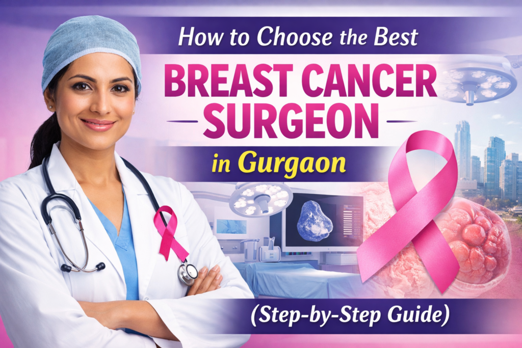 Breast cancer surgeon in Gurgaon