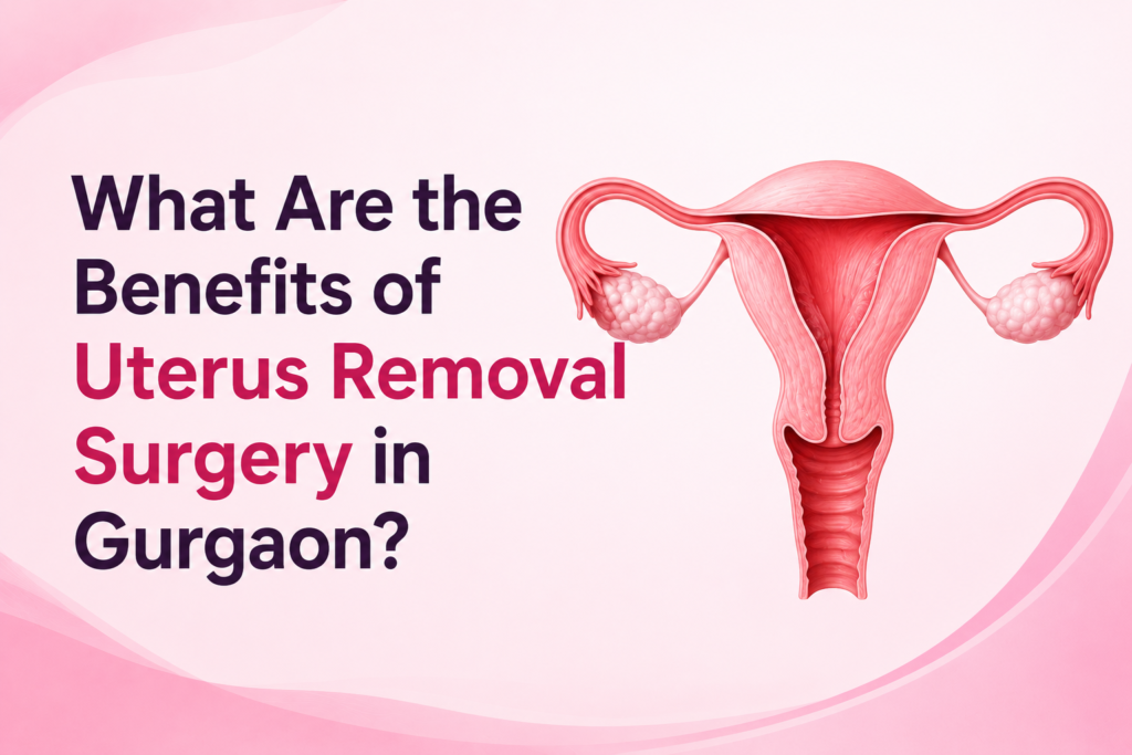 What Are the Benefits of Uterus Removal Surgery in Gurgaon?