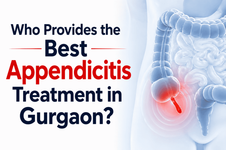 Who Provides the Best Appendicitis Treatment in Gurgaon?