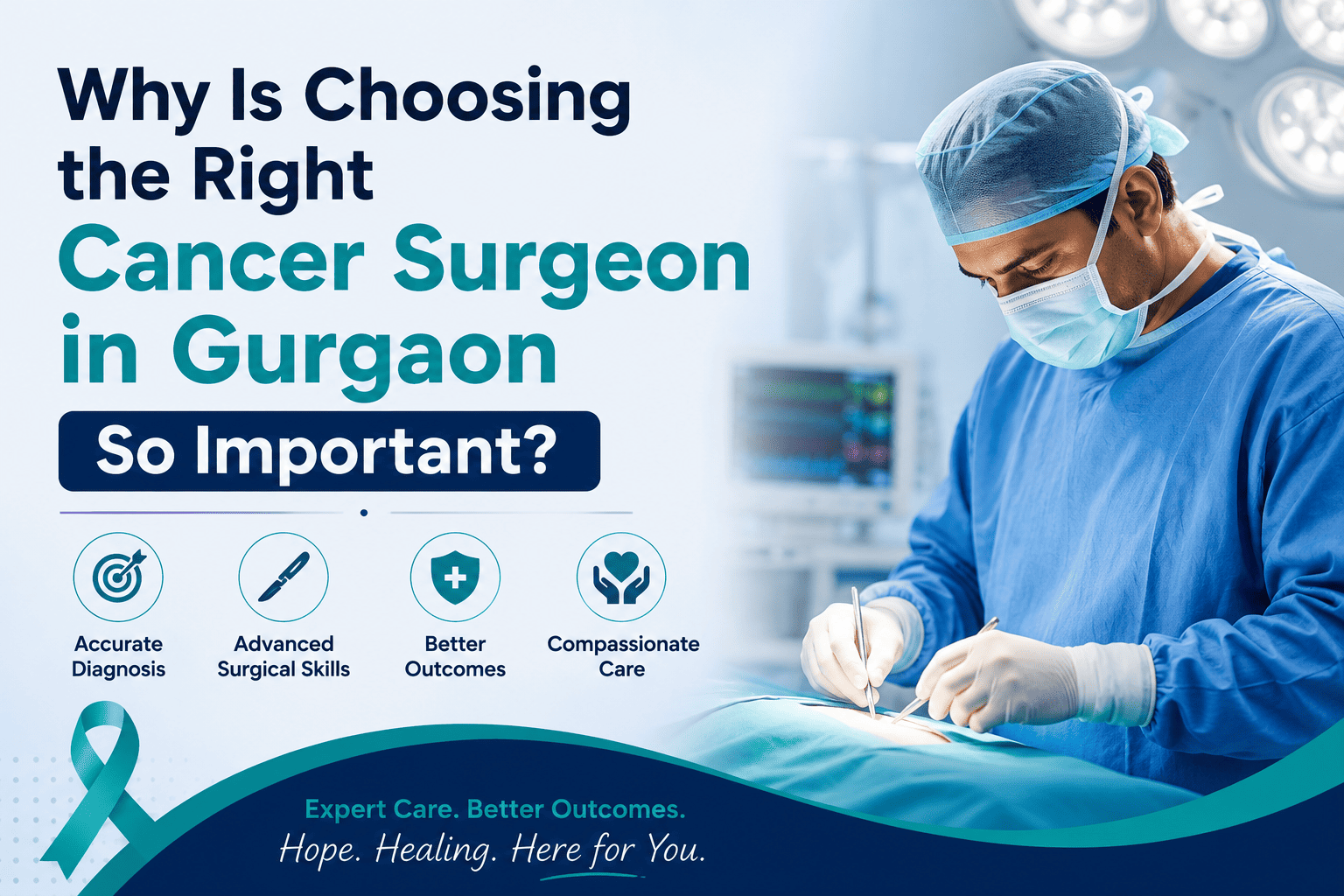 Why Is Choosing the Right Cancer Surgeon in Gurgaon So Important?