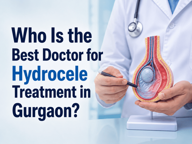 Who Is the Best Doctor for Hydrocele Treatment in Gurgaon?