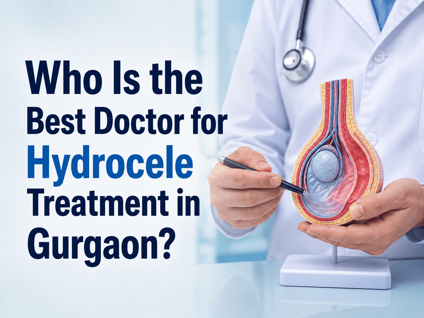 Who Is the Best Doctor for Hydrocele Treatment in Gurgaon?