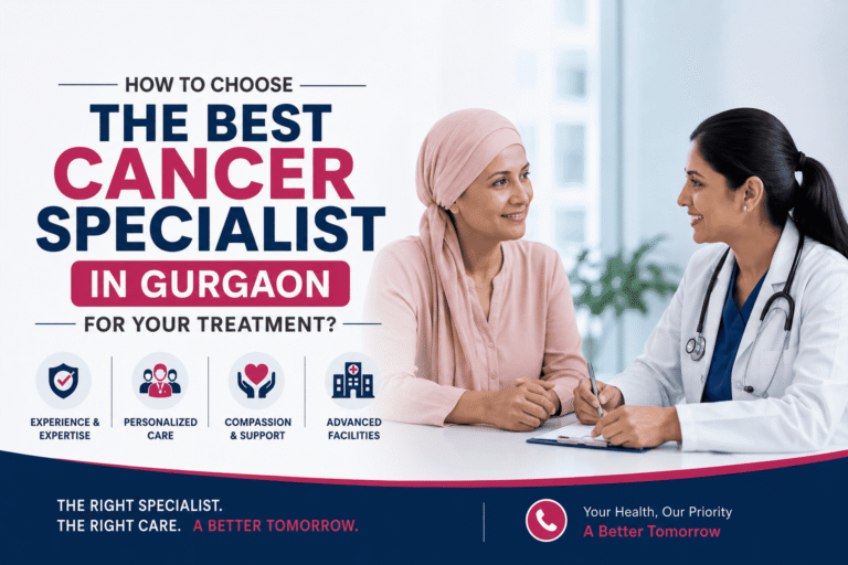 How to Choose the Best Cancer Specialist in Gurgaon for Your Treatment?