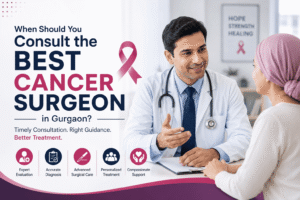 When Should You Consult the Best Cancer Surgeon in Gurgaon?