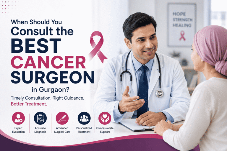 When Should You Consult the Best Cancer Surgeon in Gurgaon?